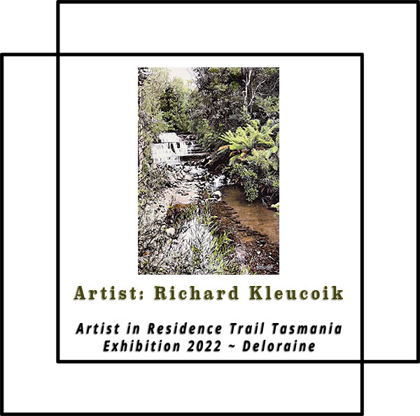 Richard Klekociuk 2021 Winner of the Artist in Residence Trail Tasmania Art Exhibition