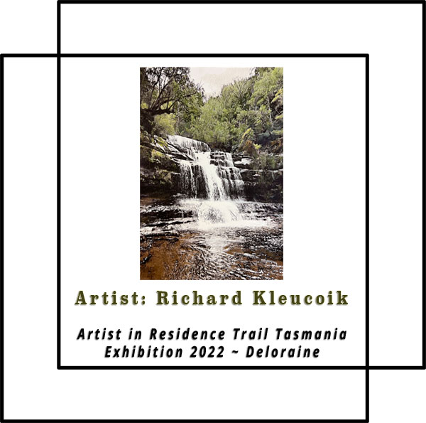 Winner of the 2021 Artist in Residence Trail Tasmania Art Exhibition Richard Klekociuk
