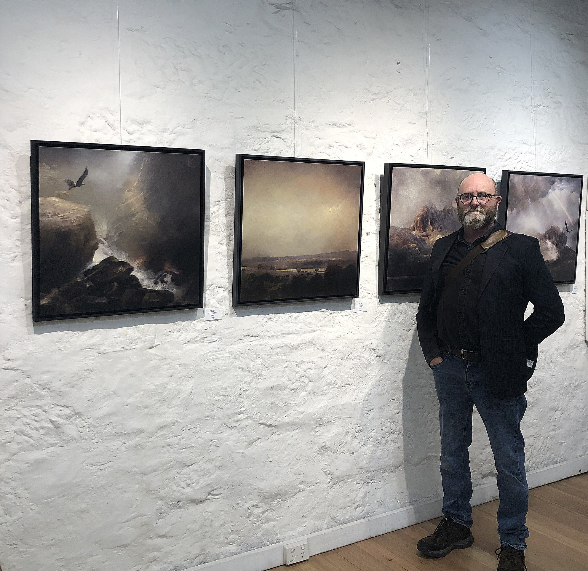 Exhibiting artist Keith Lane