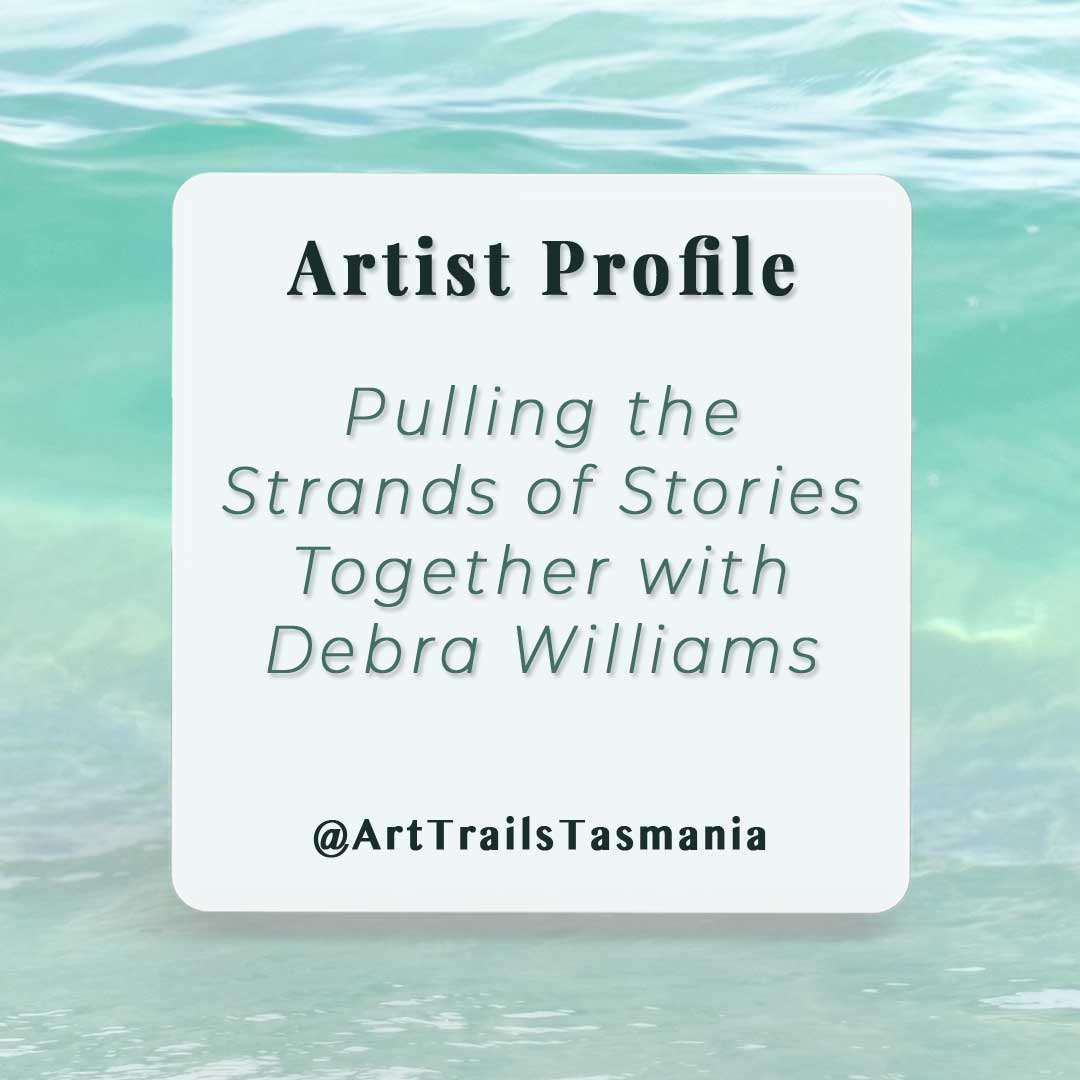 Pulling the Strands of stories together with Debra Williams in her Writer's Profile
