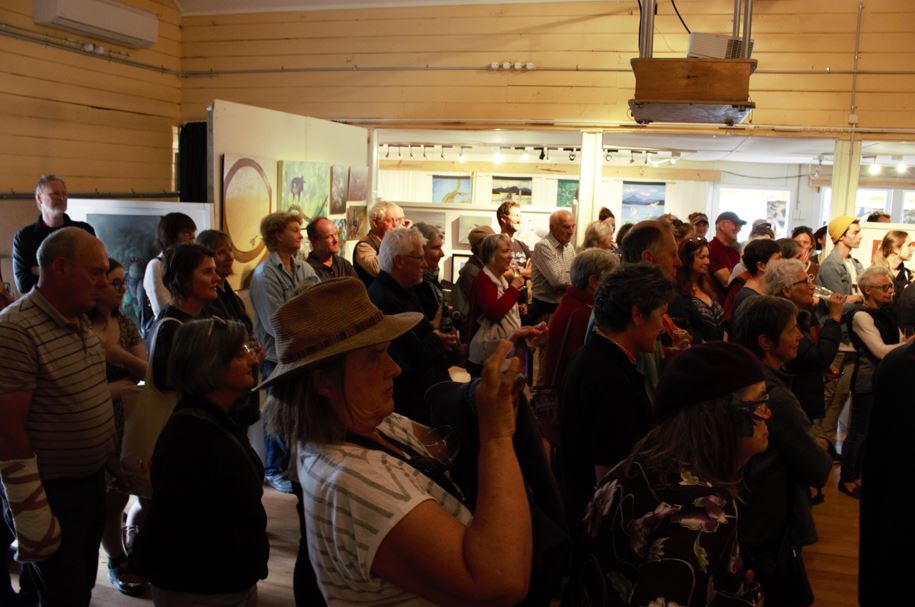 evening events at the Bruny Island Bird festival Profile story with Art Trails Tasmania