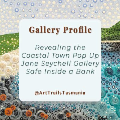 Revealing the Coastal Town Pop Up Jane Seychell Gallery Safe Inside a Bank