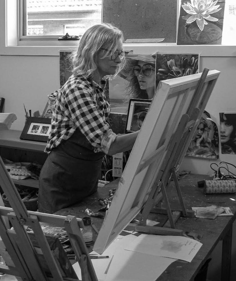 Meet Tasmanian Artist Kay Shanley ‣ Art Trails Tasmania