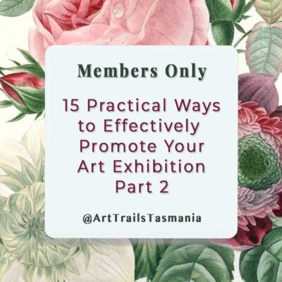15 Practical Ways to Effective Promote Your Art Exhibitions Part 2