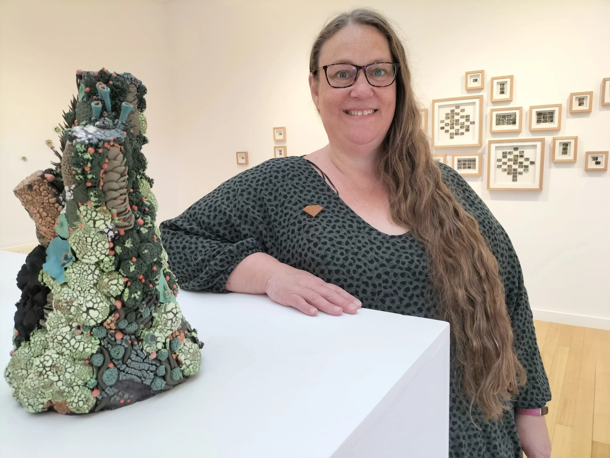 Image shows an art exhibition for the text reading Exhibition Call Out Exhibit in 2025! Announcing the Creative George Town Exhibition Call Out story with Art Trails Tasmania Explore your creativity