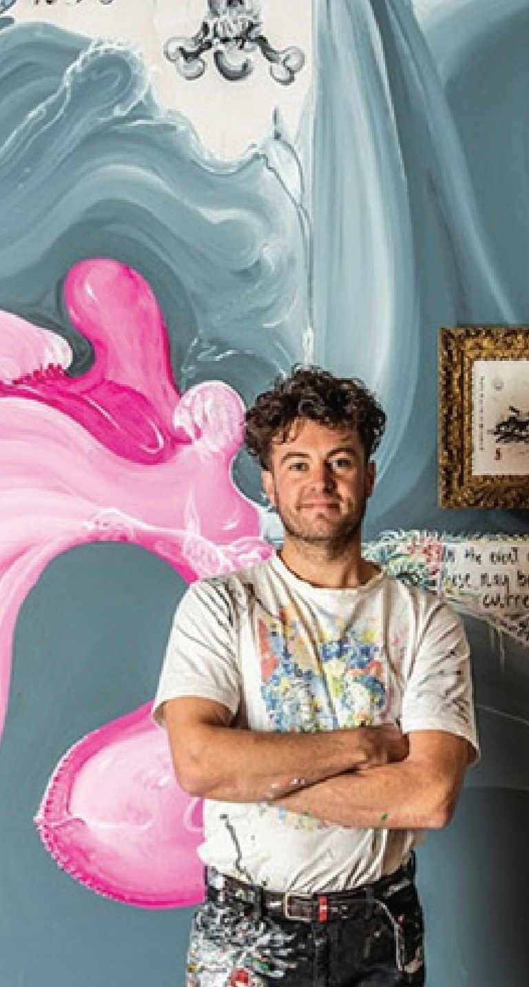 Josh-Foley 3 Launceston Art Society Calendar of Workshops with Art Trails Tasmania Explore your creativity Image shows a painting of a tree for the Event News story Workshop News Calendar of Art Workshops and Classes with Artist in Residence Julie McDonald Art Trails Tasmania