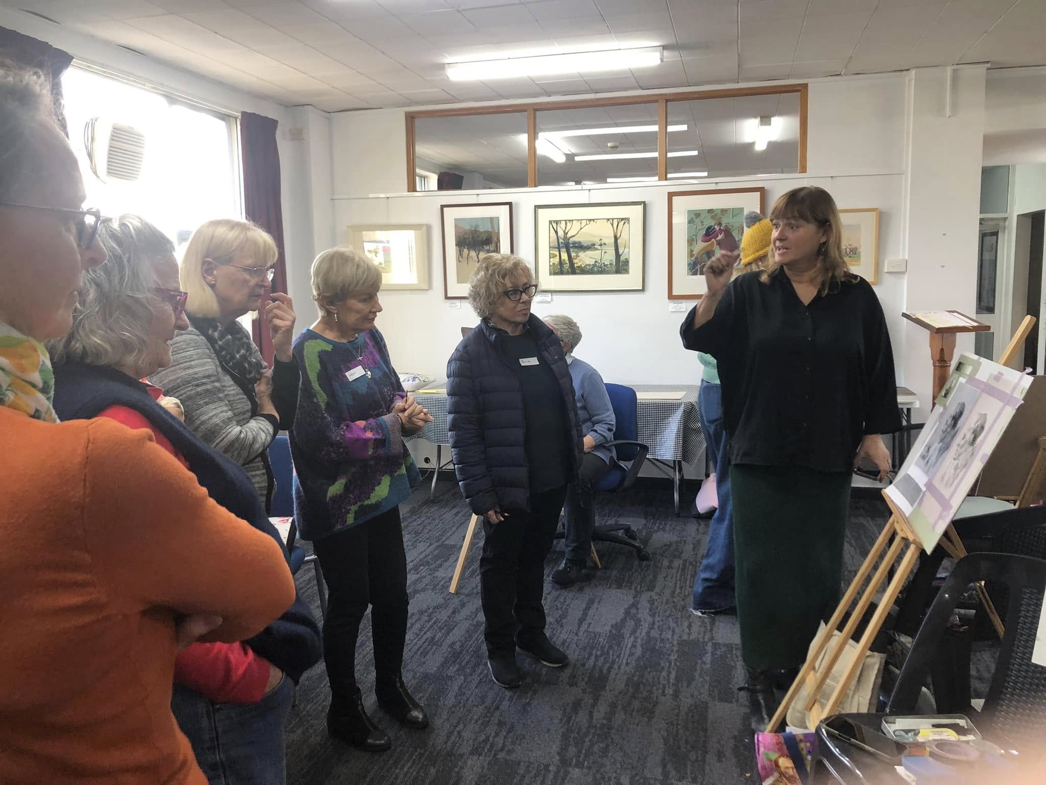 LAS-workshops Launceston Art Society Calendar of Workshops with Art Trails Tasmania Explore your creativity