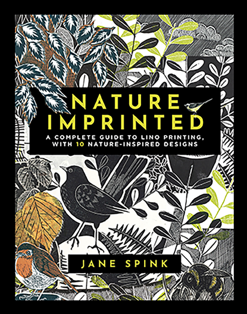 Nature Imprinted By Jane Spink Search Press Australia Art Trails Tasmania Explore your creativity book reviews Cathy Johnson Artists Journal Workshop Art Trails Tasmania Book reviews