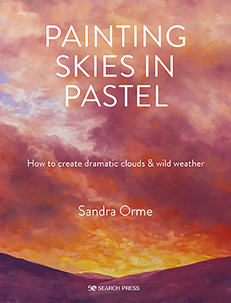 Painting Skies in Pastels Sandra Orme Search Press Australia Art Trails Tasmania Explore your creativity book reviews Eucalypt Flowers NLA for the Art Trails Tasmania book reviews