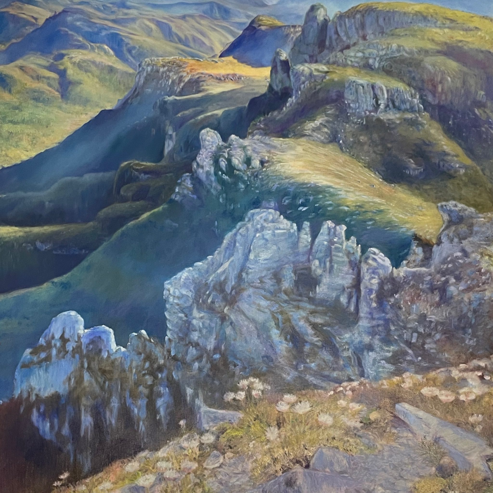 Mel Hills Wild Art Road_to_Clytemnestra 2025 Oil_painting_on_board 1200x900mm Exhibition News Art Trails Tasmania Explore Your Creativity Image shows part of the application with floor layout for Creative George Town the story story Exhibition Call Out Exhibit in 2025! Announcing the Creative George Town Exhibition Call Out story with Art Trails Tasmania Explore your creativity