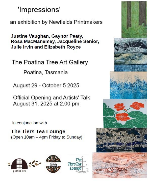 Image shows an acrylic abstract painting of a horse for the Exhibition News Unveiling Imagine The Launceston Art Society's Premier Exhibition Art Trails Tasmania