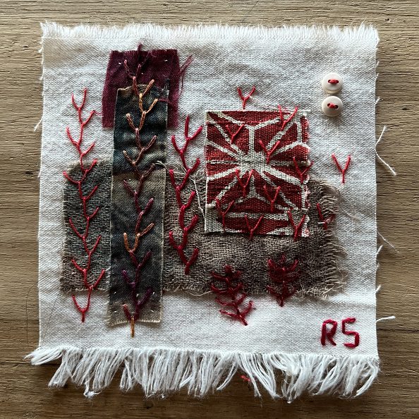 Red-for-courage-square-example-3a-Rita-Summers Event News Art Trails Tasmania Explore Your Creativity