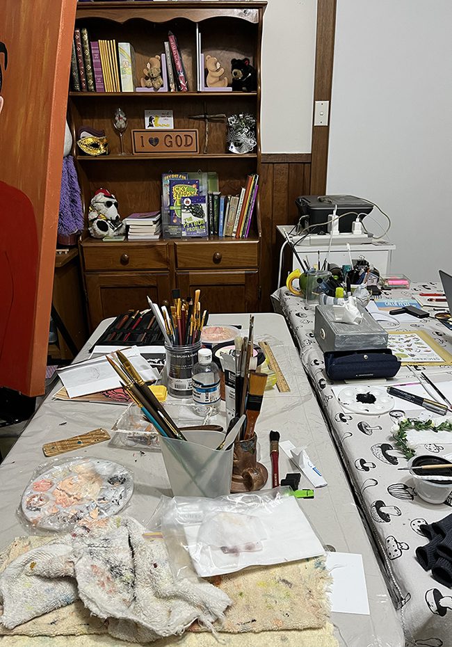 Image shows an art exhibition for the text reading Exhibition Call Out Exhibit in 2025! Announcing the Creative George Town Exhibition Call Out story with Art Trails Tasmania Explore your creativity