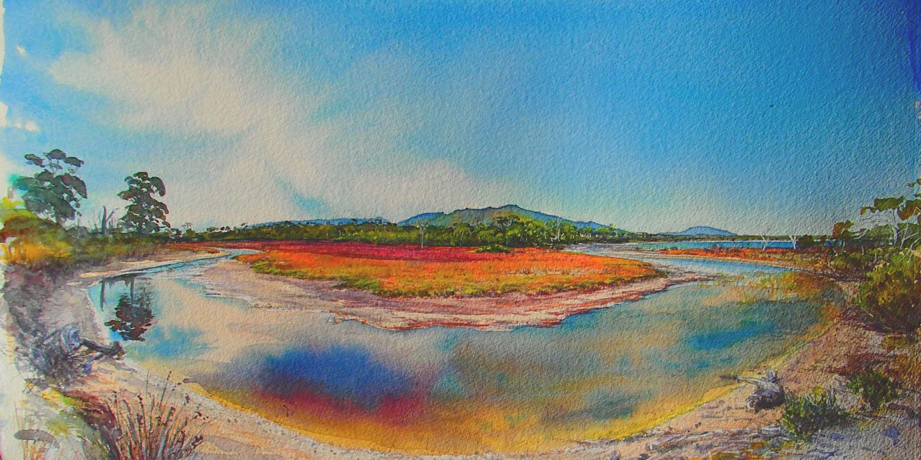 1 Mel Hills Workshops Art Trails Tasmania Explore your creativity