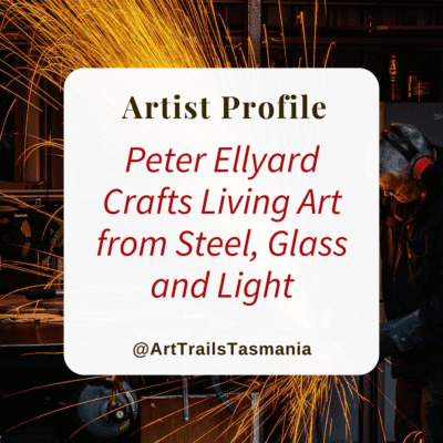 Peter Ellyard Crafts Living Art from Steel, Glass and Light