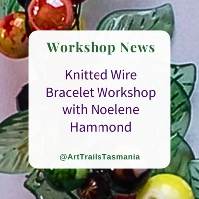 Knitted Wire Bracelets Workshop with Noelene Hammond